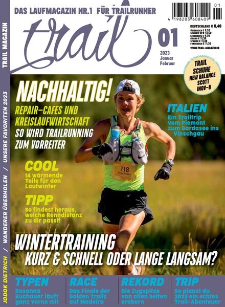 Trail Magazin – Januar-Februar 2023 Cover