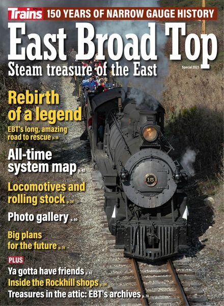 Trains Special East Broad Top – November 2022 Cover