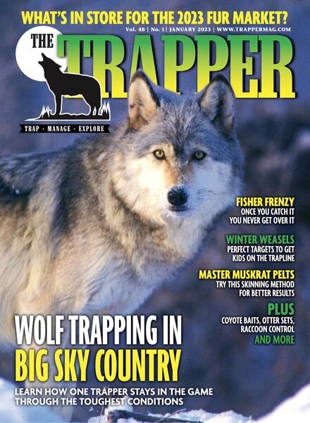 Trapper & Predator Caller – January 2023 Cover