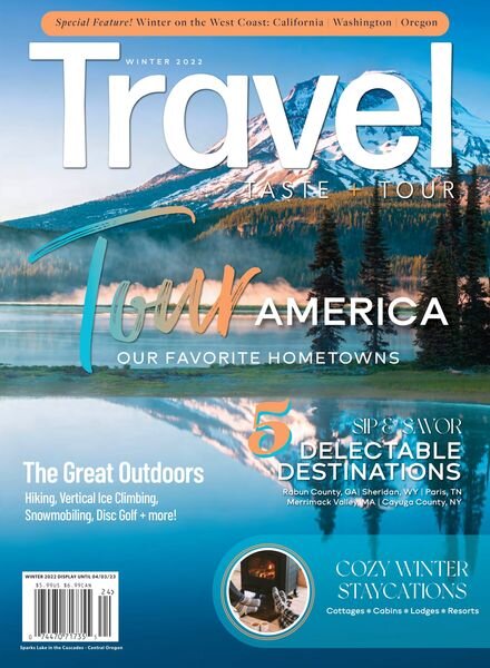Travel Taste and Tour – December 2022 Cover