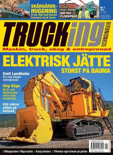 Trucking Scandinavia – december 2022 Cover