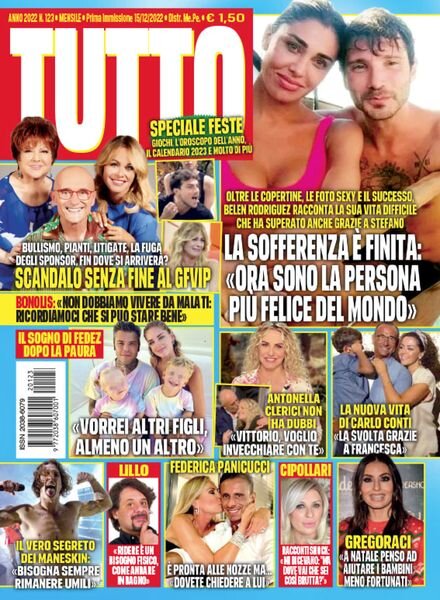 Tutto Mese – Dicembre 2022 Cover