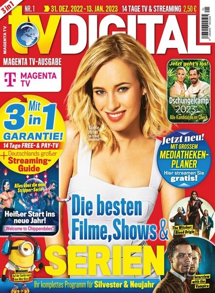 TV DIGITAL Entertain – 22 Dezember 2022 Cover