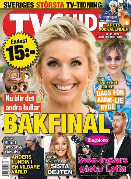 TV-Guiden – 29 november 2022 Cover