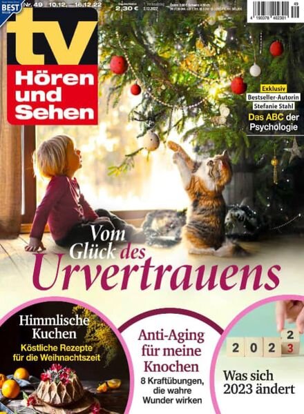 TV HOren und Sehen – 02 Dezember 2022 Cover