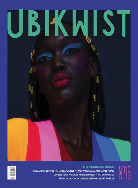 Ubikwist Magazine – Issue 15 The Fearless Issue – December 2022 Cover