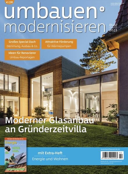 Umbauen + Modernisieren – Dezember 2022 Cover