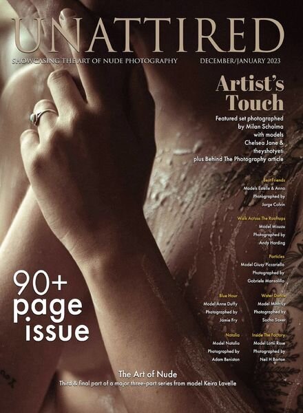 Unattired Magazine – December 2022 Cover