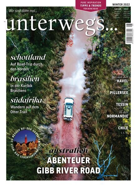 unterwegs – Dezember 2022 Cover
