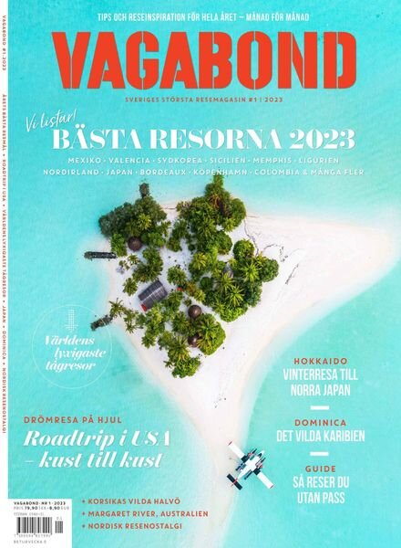Vagabond Sverige – december 2022 Cover