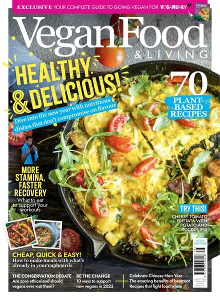 Vegan Food & Living – January 2023 Cover