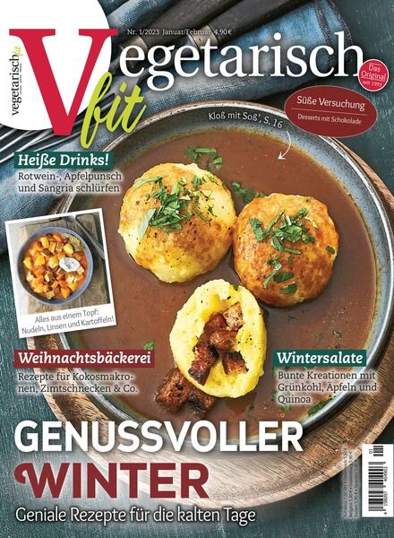 vegetarisch fit – 30 November 2022 Cover