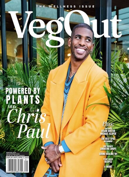 VegOut Magazine – December 2022 Cover
