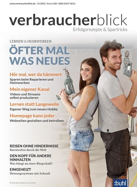 verbraucherblick – Dezember 2022 Cover