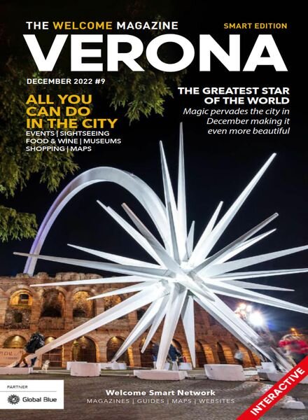 VERONA – The Welcome Magazine – December 2022 Cover