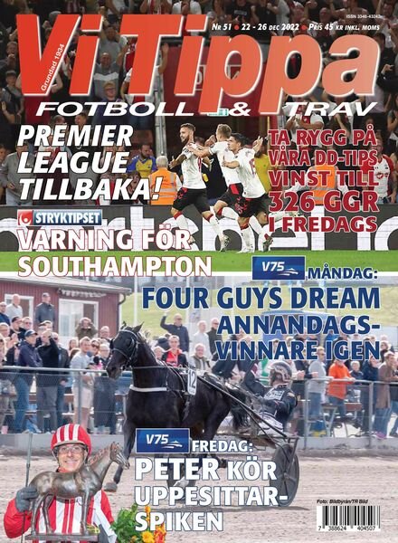 Vi Tippa – 20 december 2022 Cover