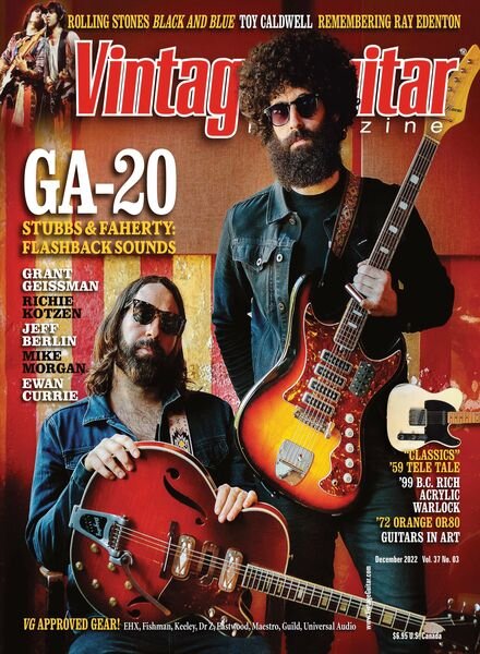 Vintage Guitar – January 2023 Cover