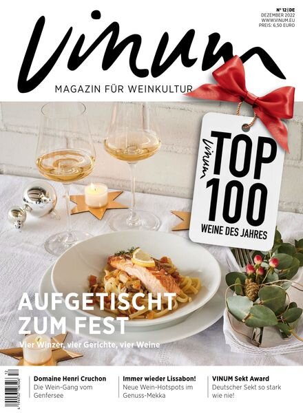 Vinum – Dezember 2022 Cover