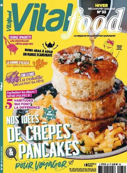 Vital Food – decembre 2022 Cover
