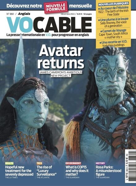 Vocable Anglais – 02 decembre 2022 Cover