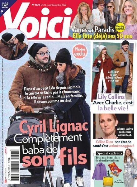Voici – 16 Decembre 2022 Cover