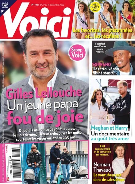 Voici – 9 Decembre 2022 Cover