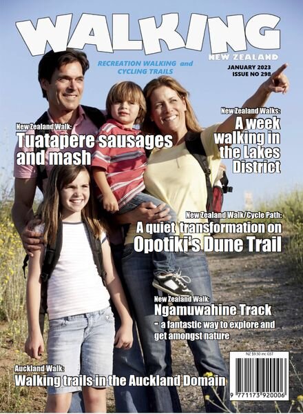 Walking New Zealand – January 2023 Cover