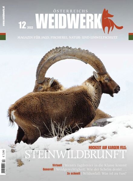 WEIDWERK – 01 Dezember 2022 Cover