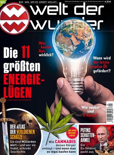 Welt der Wunder – Januar 2023 Cover