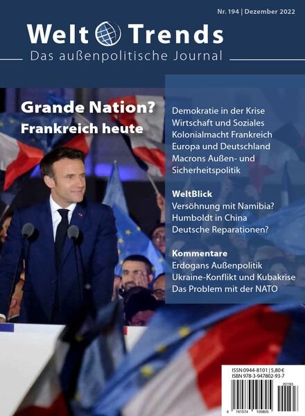 WeltTrends – Dezember 2022 Cover
