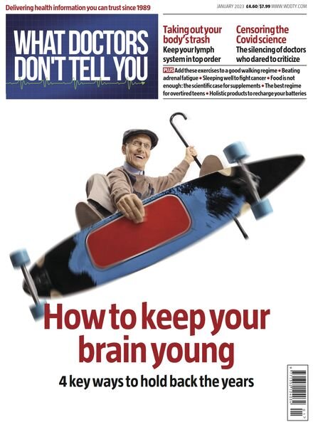 What Doctors Don’t Tell You – January 2023 Cover