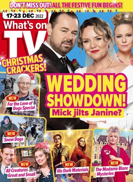 What’s on TV – 17 December 2022 Cover