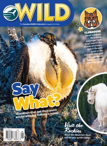 Wild Magazine for Kids – December 2022 Cover