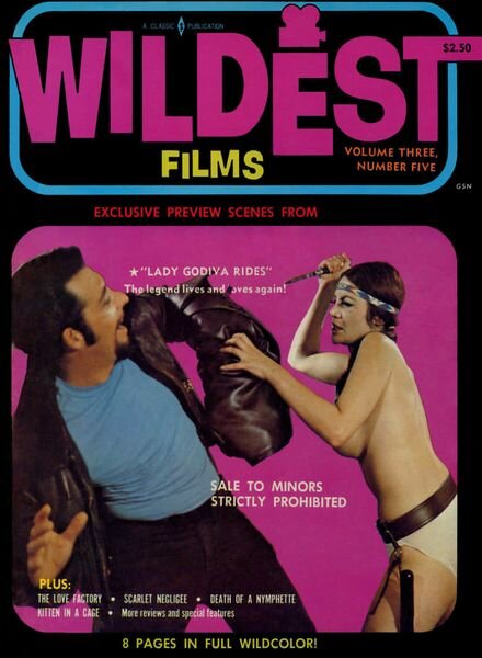 Wildest Films – Vol. 3 Nr. 5 1969 Cover