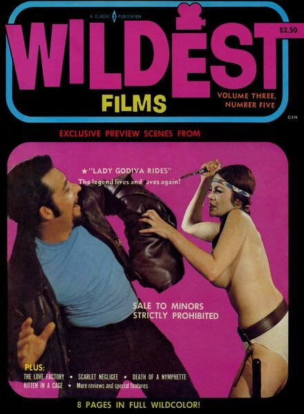 Wildest Films – Vol. 3 Nr. 5 1969 Cover