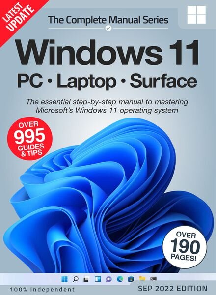Windows 11 PC Laptop Surface – September 2022 Cover