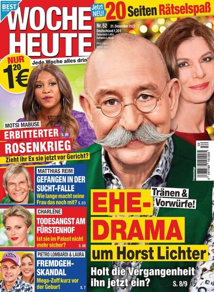 Woche Heute – 21 Dezember 2022 Cover