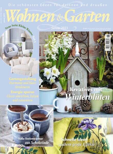 Wohnen & Garten – Januar 2023 Cover