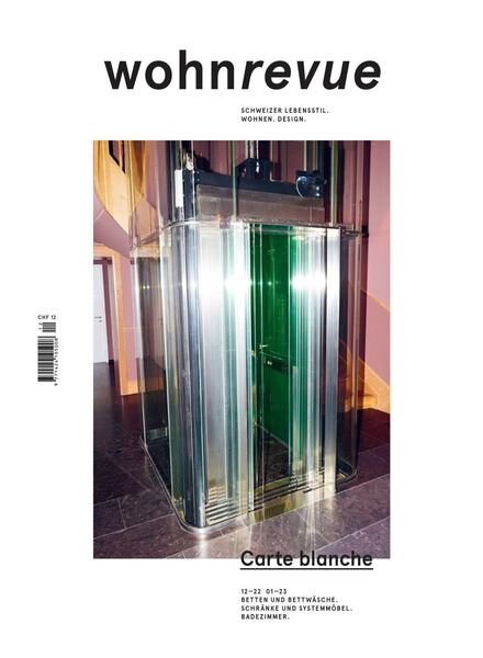 Wohnrevue – Dezember 2022 Cover