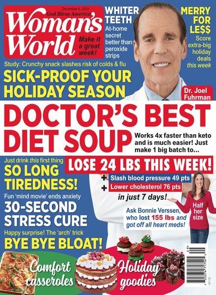 Woman’s World USA – December 05 2022 Cover