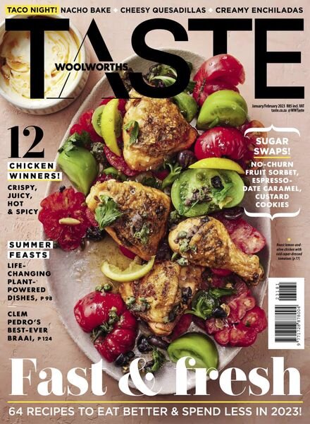 Woolworths Taste – January 2023 Cover