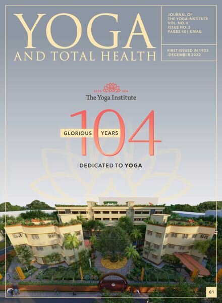 Yoga and Total Health – December 2022 Cover