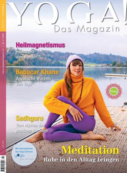 YOGA! Das Magazin – Dezember 2022 Cover