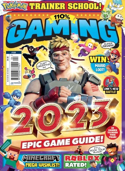 110% Gaming – Issue 104 – January 2023 Cover
