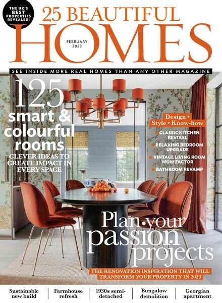 25 Beautiful Homes – February 2023 Cover