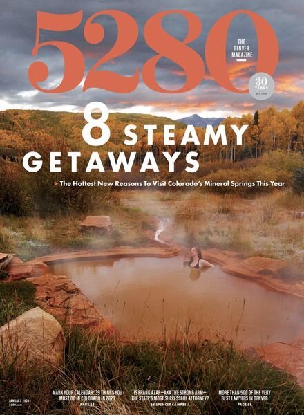 5280 Magazine – January 2023 Cover