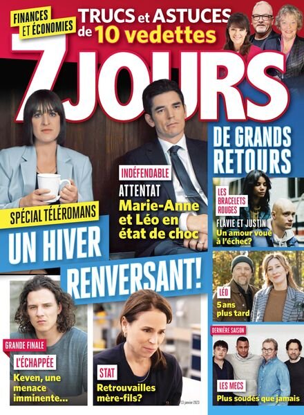 7 Jours – 13 janvier 2023 Cover
