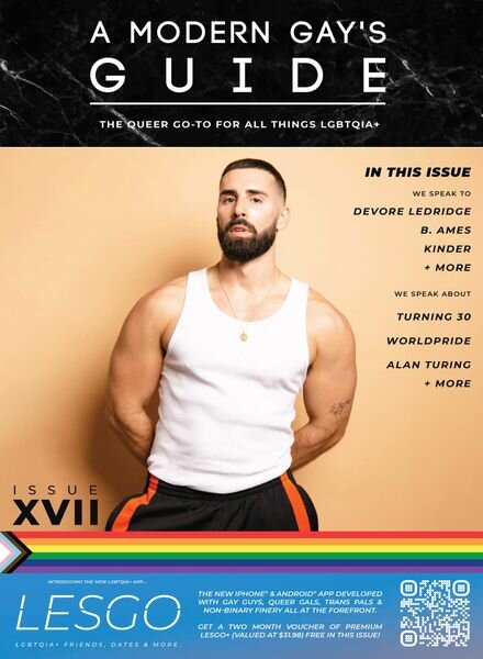 A Modern Gay’s Guide – January 2023 Cover