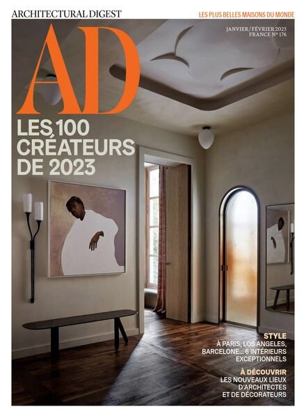 AD Architectural Digest France – janvier-fevrier 2023 Cover
