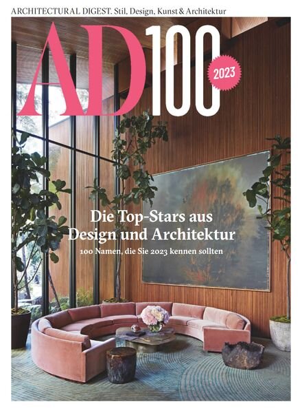 AD Architectural Digest Germany – Januar 2023 Cover